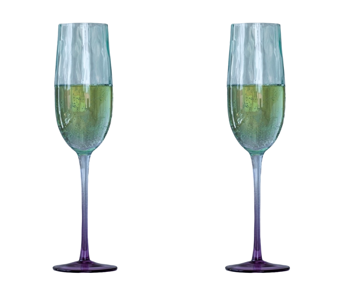 Набір келихів Elisey 9054-003 Лазур скло 230 мл 5х24,5 см 2 шт. Бірюзовий (118-81-9054-003) - фото 1 Набір келихів Elisey 9054-003 Лазур скло 230 мл 5х24,5 см 2 шт. Бірюзовий (118-81-9054-003) - фото 1