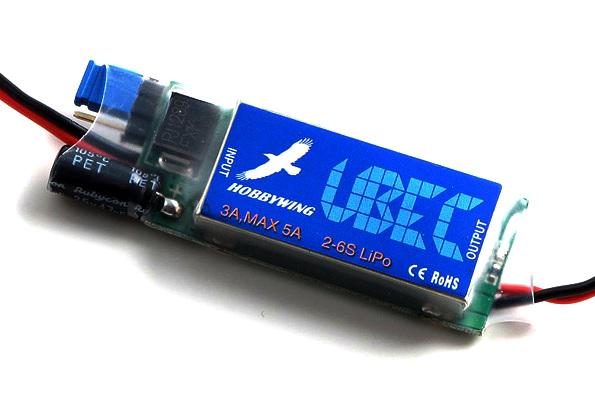 Регулятор живлення бортової електроніки HOBBYWING UBEC 3A (54922)