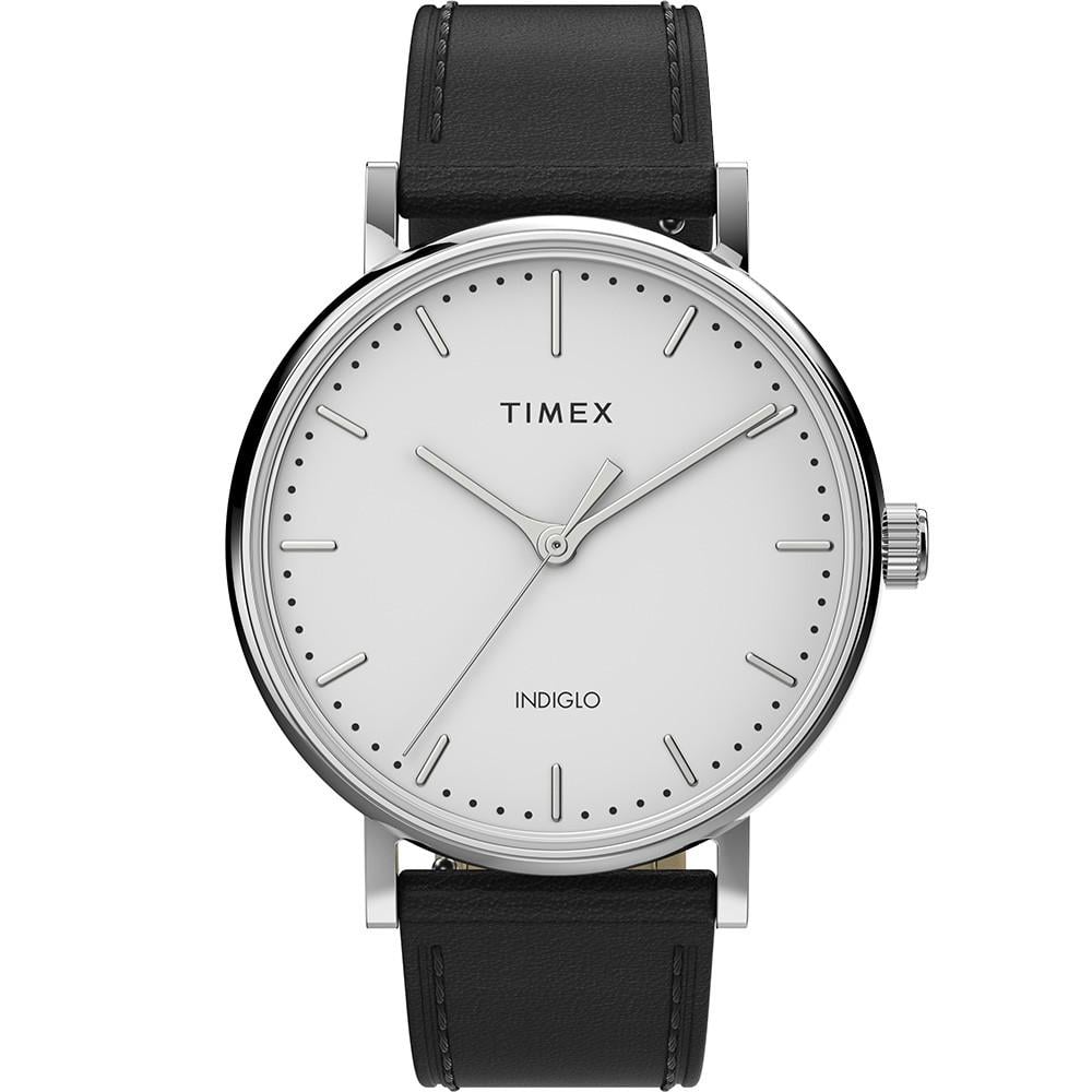 Наручний годинник жіночий Timex Fairfield кварцевий Silver (Tx2u96100)