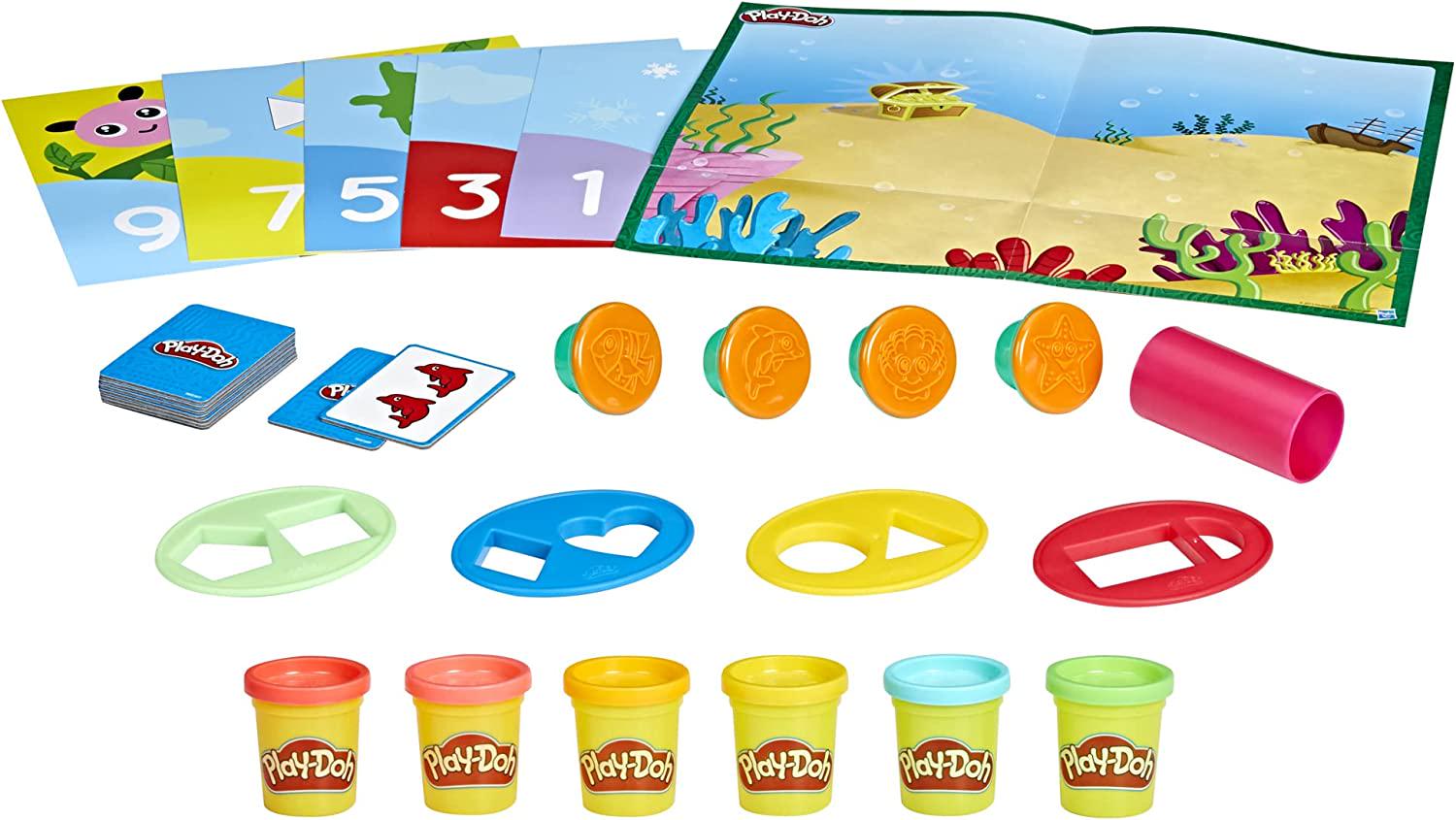 Набір пластиліну з трафаретами Play-Doh Create and Count Numbers (F3626)