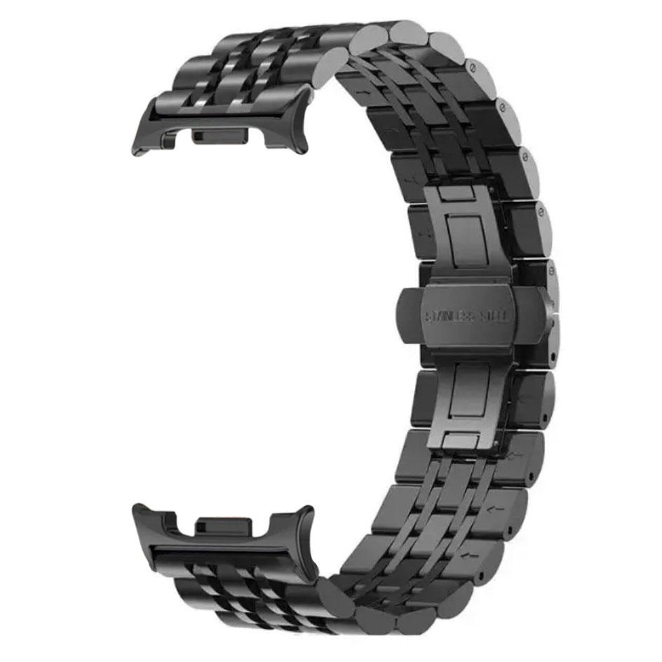 Ремешок для смарт-часов Primolux Steel Link для Samsung Galaxy Watch 8 46 мм/44 мм/40 мм Black (2742631486) - фото 2 Ремешок для смарт-часов Primolux Steel Link для Samsung Galaxy Watch 8 46 мм/44 мм/40 мм Black (2742631486) - фото 2