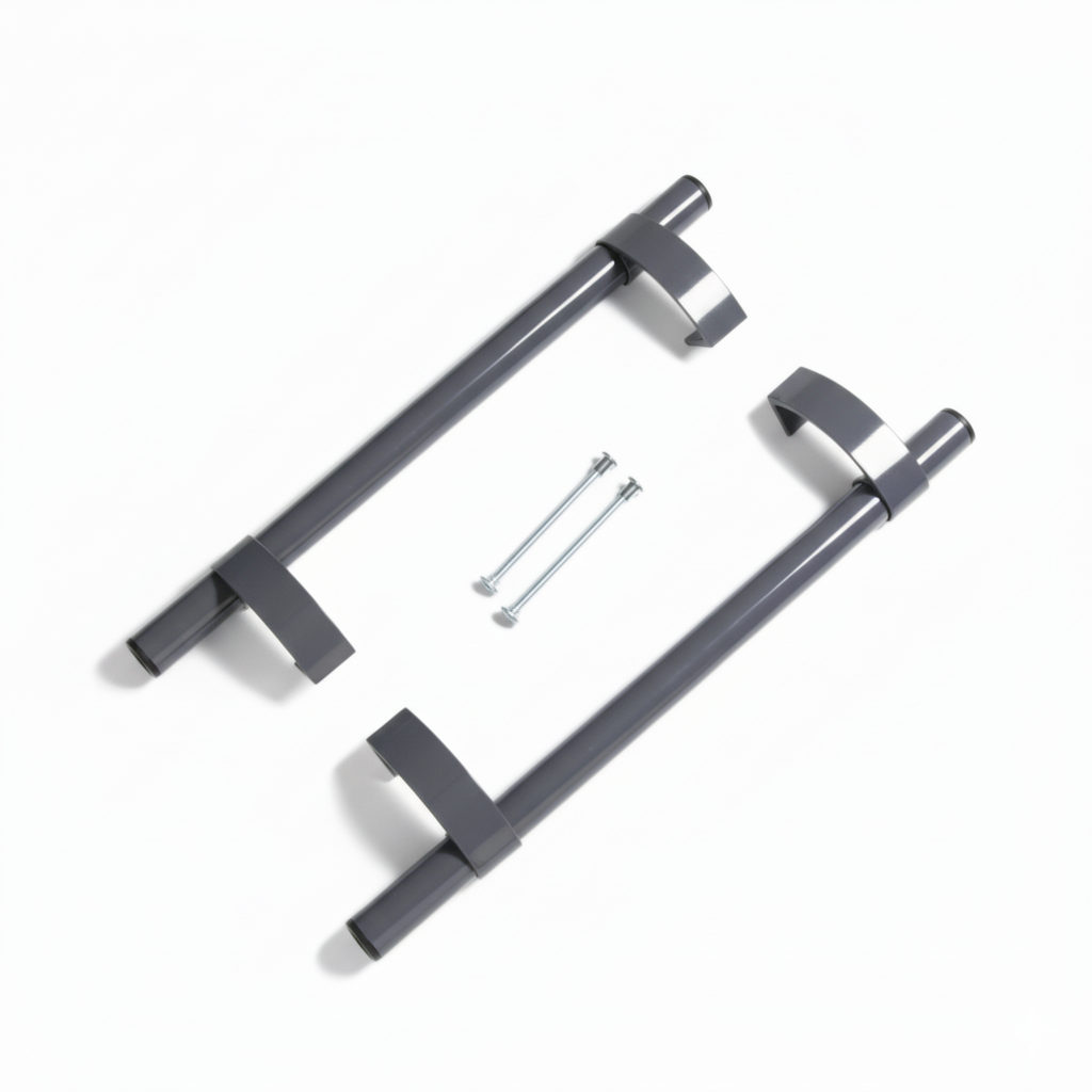 Ручка для дверей офисная прямая 500 мм Антрацит RAL 7016 (81069) Ручка для дверей офисная прямая 500 мм Антрацит RAL 7016 (81069)