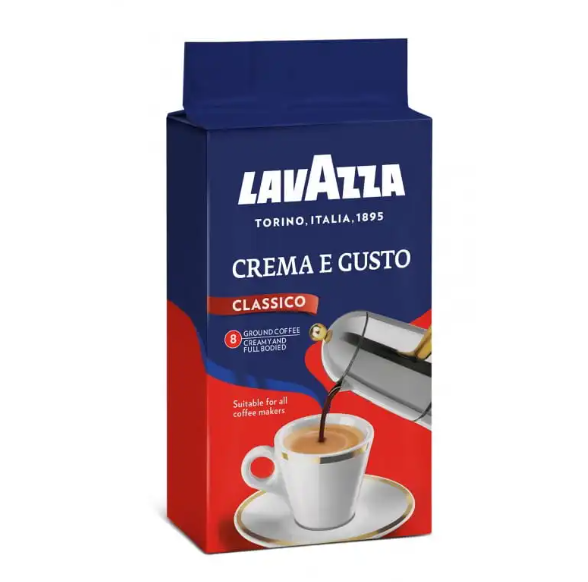 Кофе молотый Lavazza Crema e Gusto 250 г Кофе молотый Lavazza Crema e Gusto 250 г