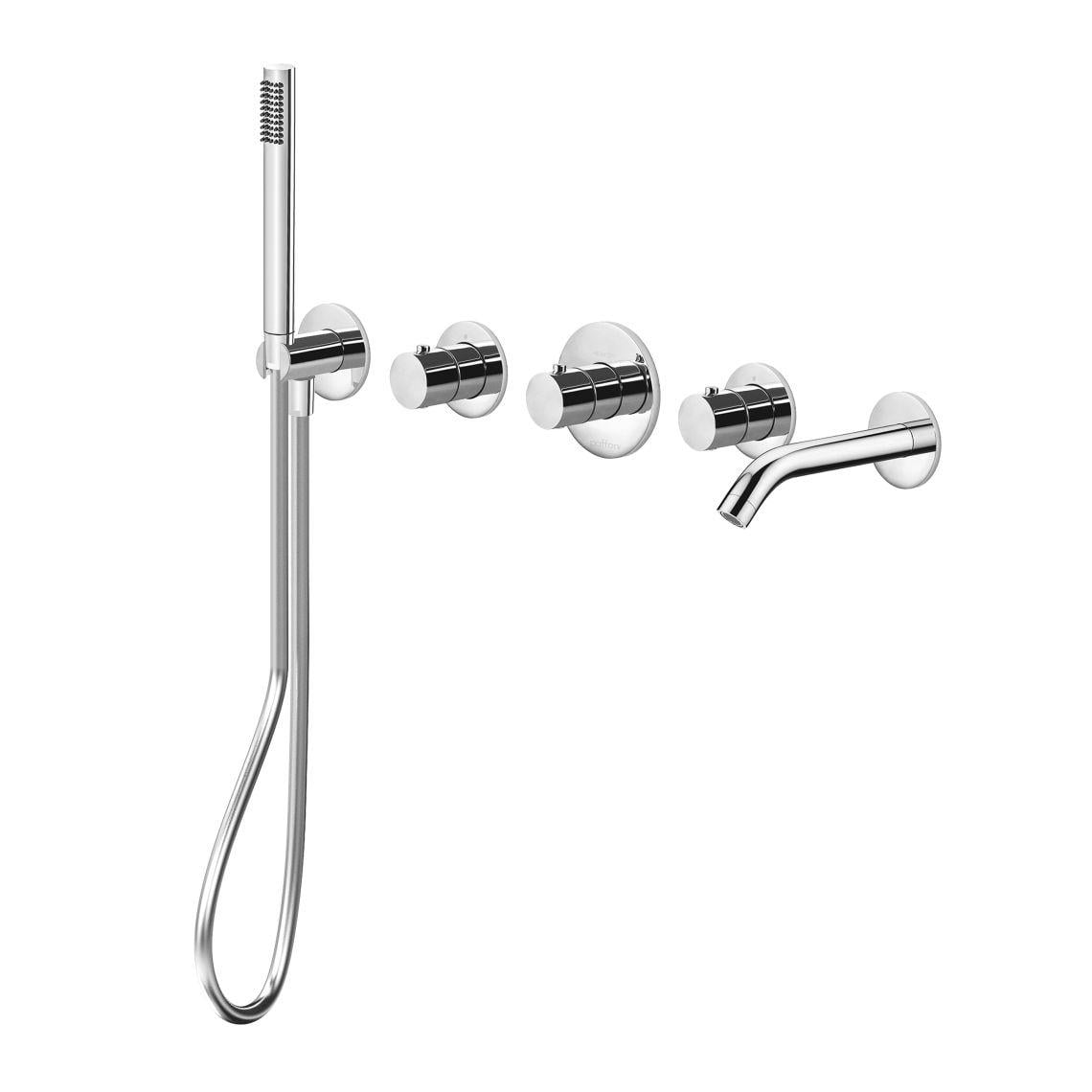 Внешняя часть смесителя Paffoni Modular Box MDE001ST с термостатом Сатин (193858)