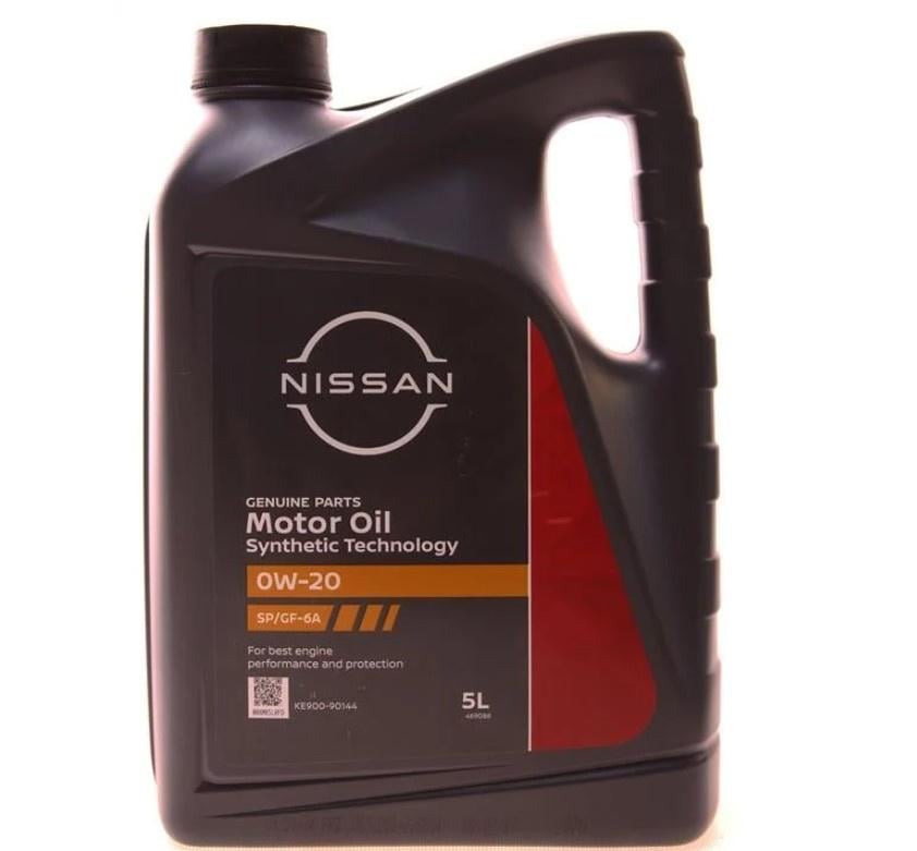 Моторна олива Nissan Motor Oil SN GF-5 0W-20 5 л (KE90090144)