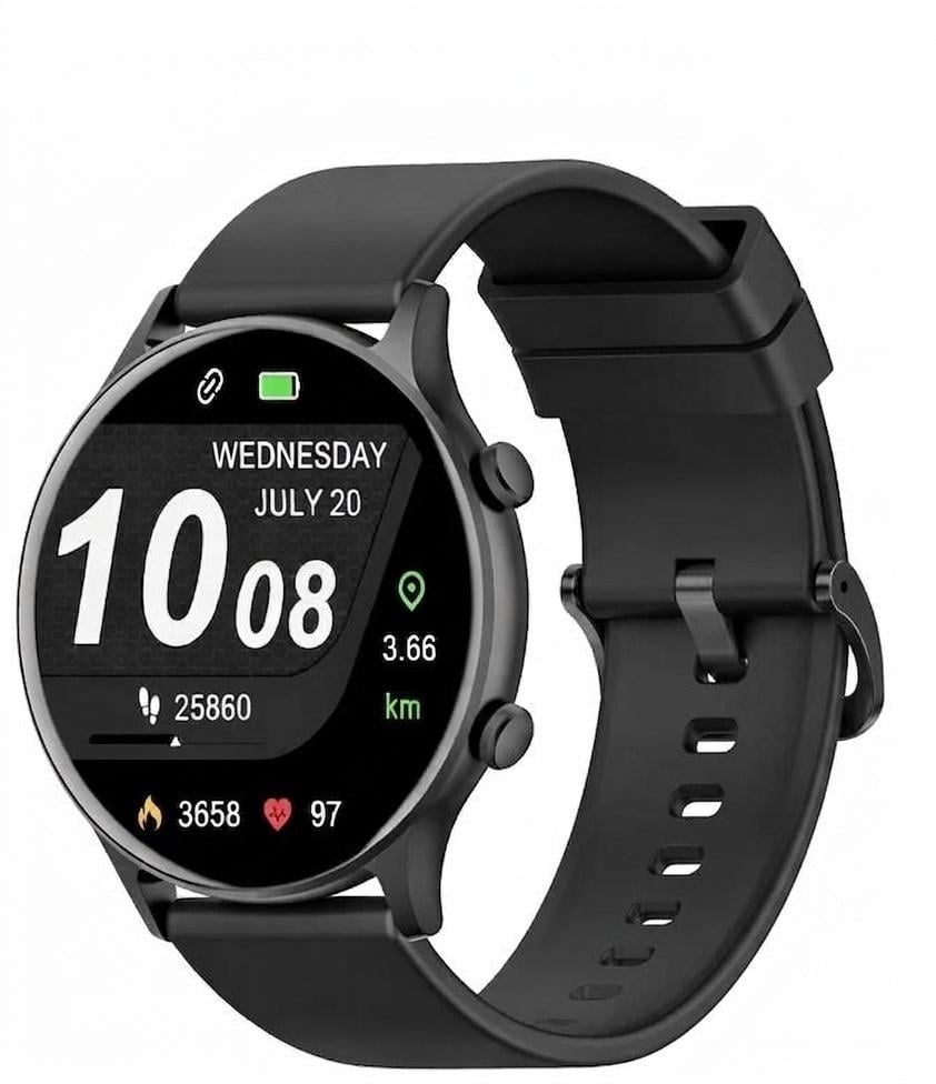 Смарт-часы с Bluetooth 1.39 звонками IP67 123+ спортивные режимы Черный