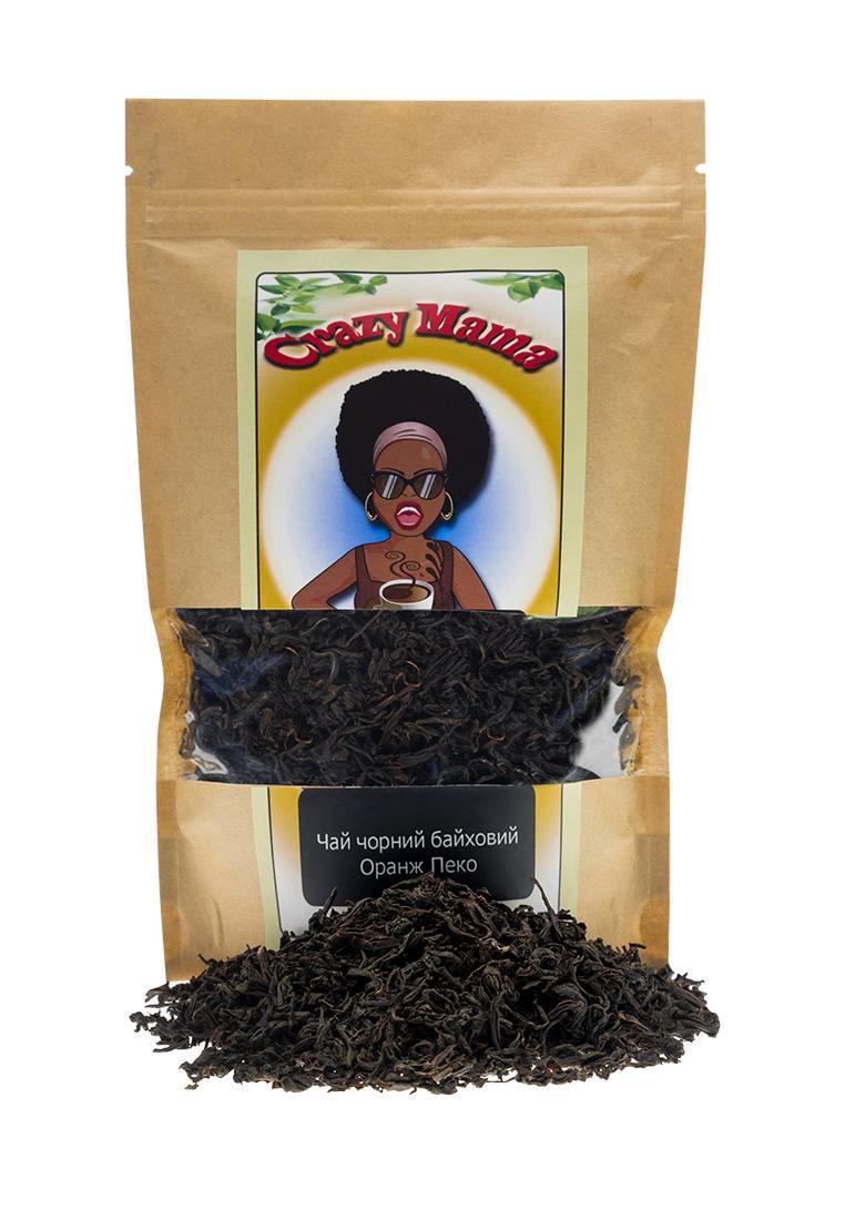 Чай Crazy Mama черный байховый Оранж Пеко 100 г (308947)