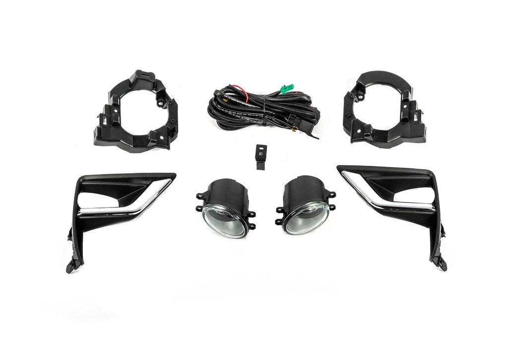 Противотуманки галогенные для Toyota Land Cruiser Prado 150 2017-2021 гг. 2 шт. Противотуманки галогенные для Toyota Land Cruiser Prado 150 2017-2021 гг. 2 шт.