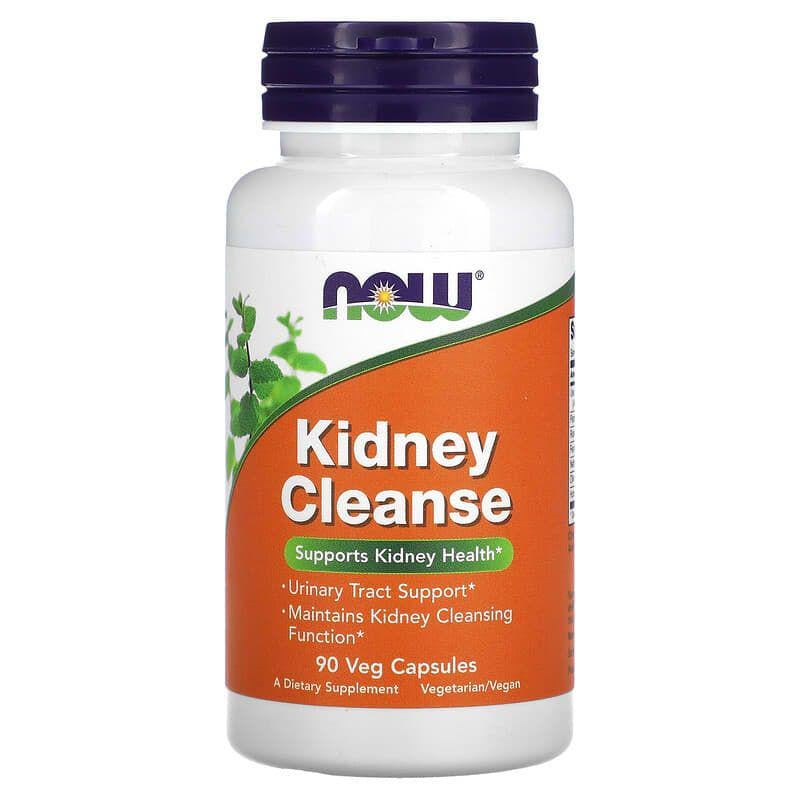 Для здоровья мочевыводящих путей Now Foods Kidney Cleanse 90 кап.