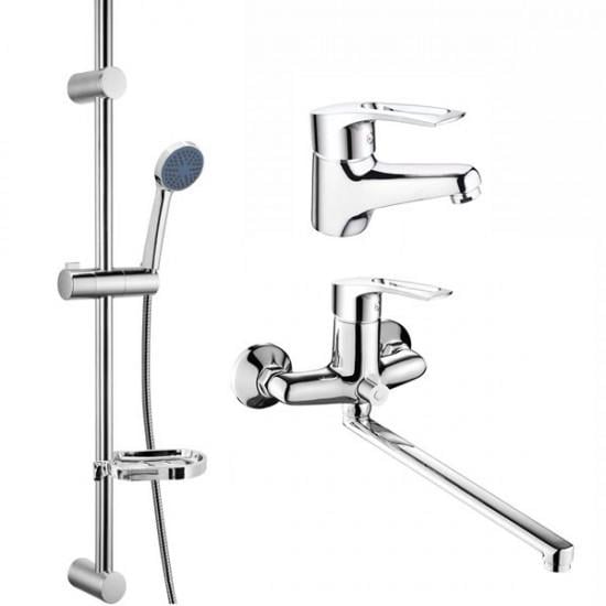 Набор смесителей для ванной Haiba Hansberg SET 3 (HB0902)