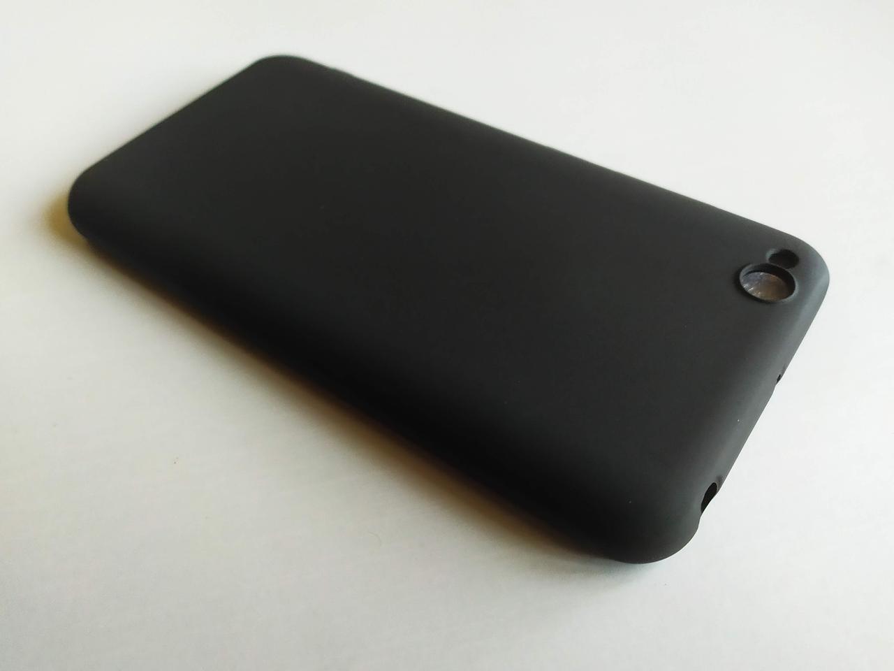 Силиконовый чехол Xiaomi Redmi Go матовый Черный 2078P - фото 3 Силиконовый чехол Xiaomi Redmi Go матовый Черный 2078P - фото 3