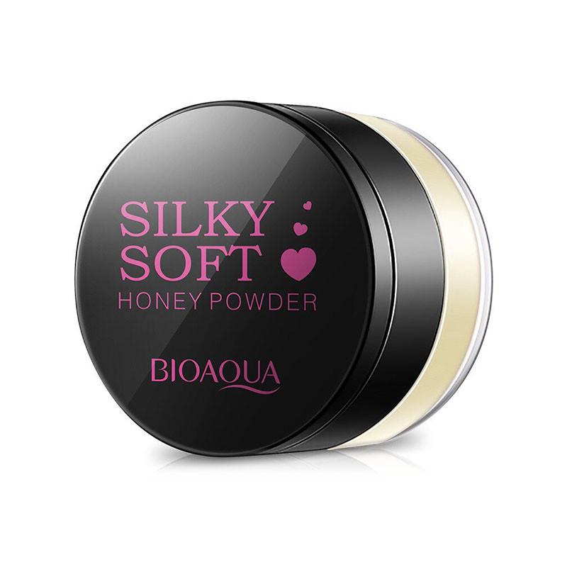 Пудра рассыпчатая BIOAQUA Silky Soft Honey Powder Тон №2 Ivory White 15 г маскирующая - фото 3