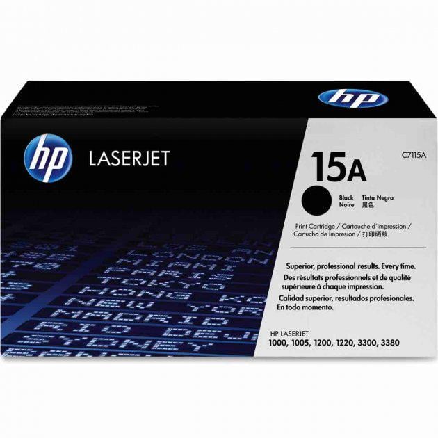 Картридж для HP LaserJet 3330 HP 15A Black (C7115A)