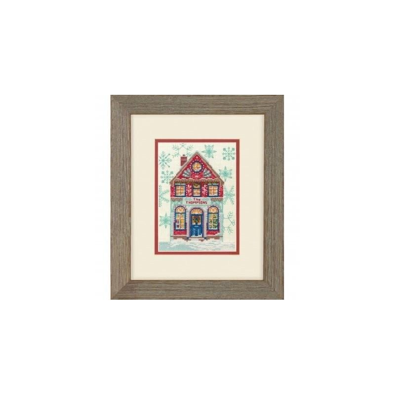 Набор для вышивания крестиком DIMENSIONS 70-08988 Hiliday Home (41902)