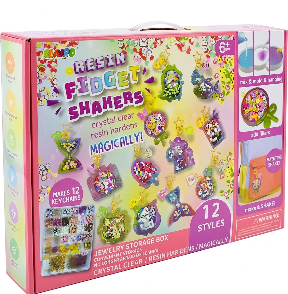 Набор для творчества детский Bambi Resin Fidget Shakers от 6 лет (RN-250-N-1647)