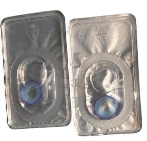 Контактні лінзи кольорові з контейнером 1 пара Candy Blue (14505157) - фото 7