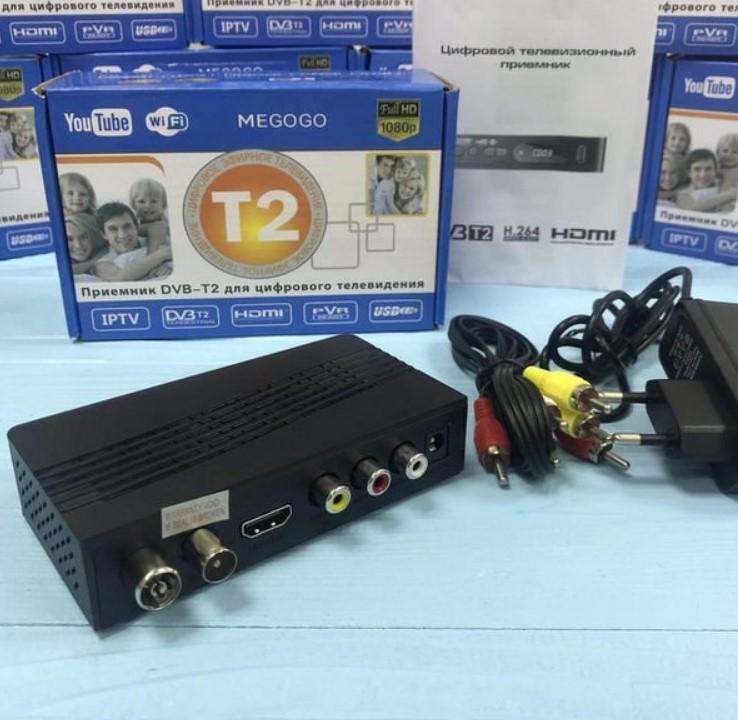 Смарт ТВ-тюнер T2-1 с функциями Wi-Fi IPTV и YouTube цифровой черный (2390000006) - фото 5