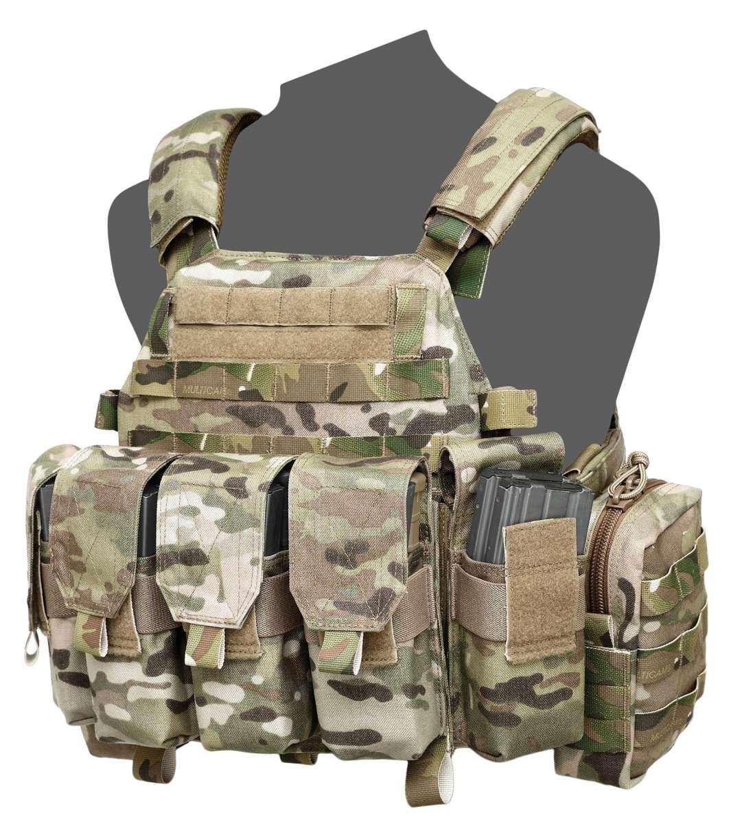 ᐉ Плитоноска Warrior Assault Systems Dynamic Combat System з закритими ...