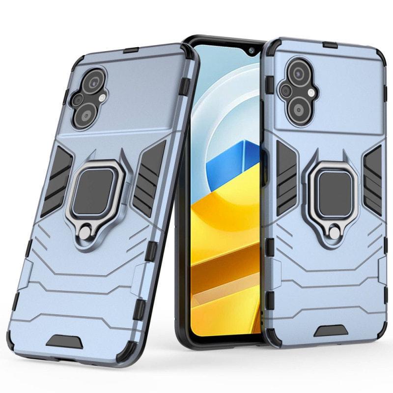 Противоударный чехол Xiaomi Poco M5 (подставка кольцо) Graphite (30748-40) Противоударный чехол Xiaomi Poco M5 (подставка кольцо) Graphite (30748-40)
