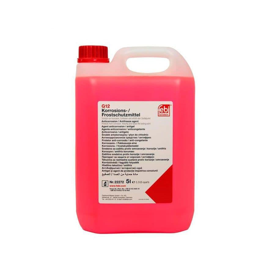 Антифриз FEBI Antifreeze G12 5 л Красный
