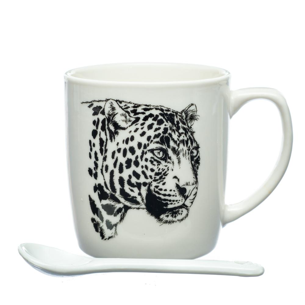Керамическая чашка Elisey Wild Леопард 200 мл (8804-007)