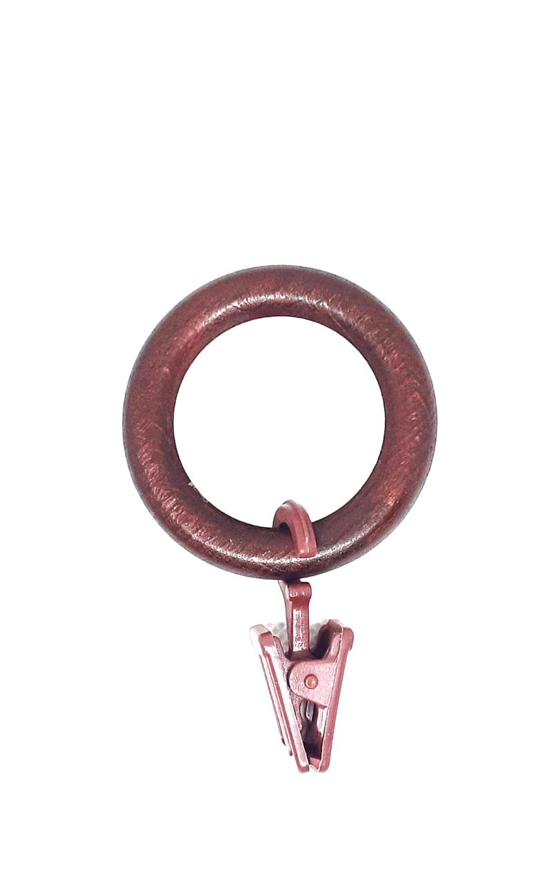 Набор кольцо лягушка Mardom Ø 35 мм 10 шт. Махагон