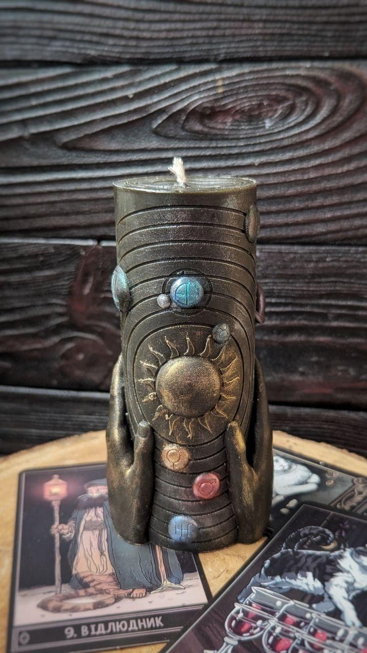 Свеча восковая Солнечная система