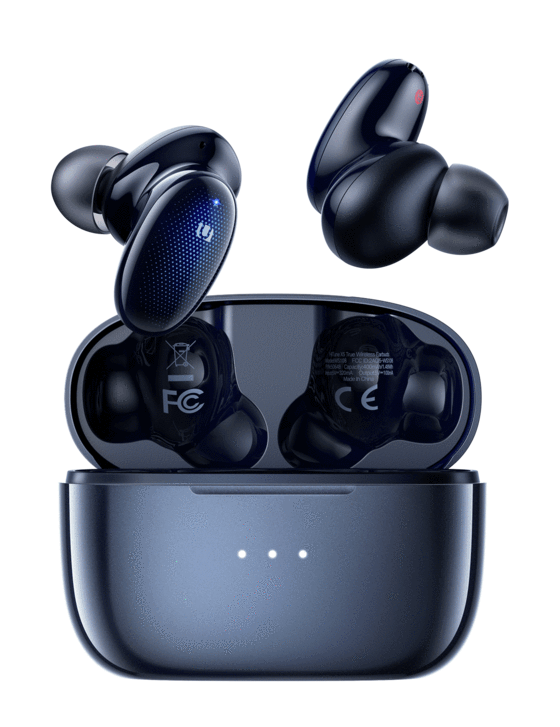 Наушники беспроводные UGREEN X5 WS108 HiTune Bluetooth 5.2 APTX Qualcomm 3040 Blue