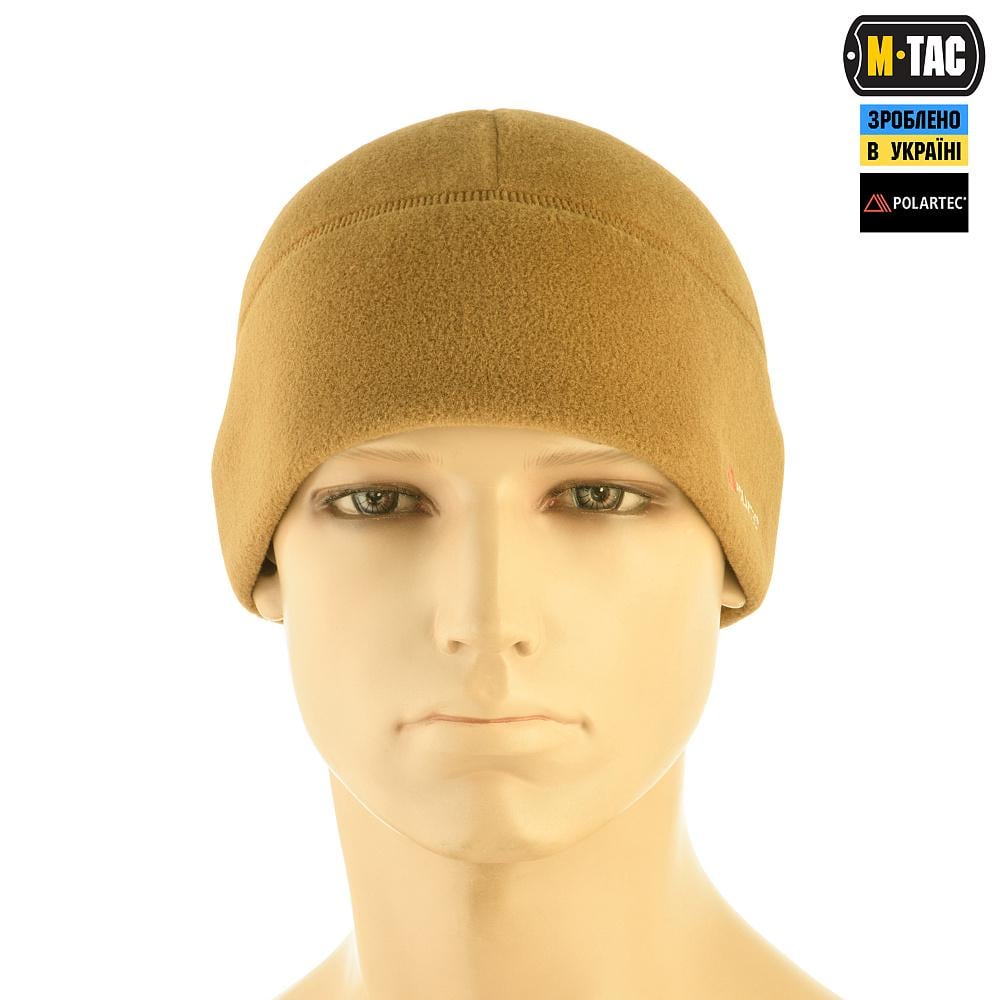Шапка флісова M-Tac Watch Cap Polartec S Койот (5928870) - фото 5