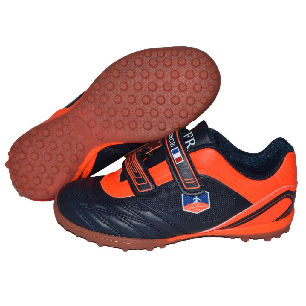Cороконожки Demax D1927-2S р. 34 21,6 см Navy/Orange