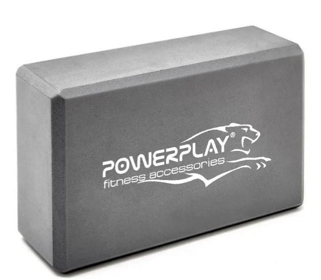 Блоки для йоги PowerPlay 4006 Yoga Brick EVA 2 шт. Серый (PP_4006_Grey_2in) - фото 3 Блоки для йоги PowerPlay 4006 Yoga Brick EVA 2 шт. Серый (PP_4006_Grey_2in) - фото 3