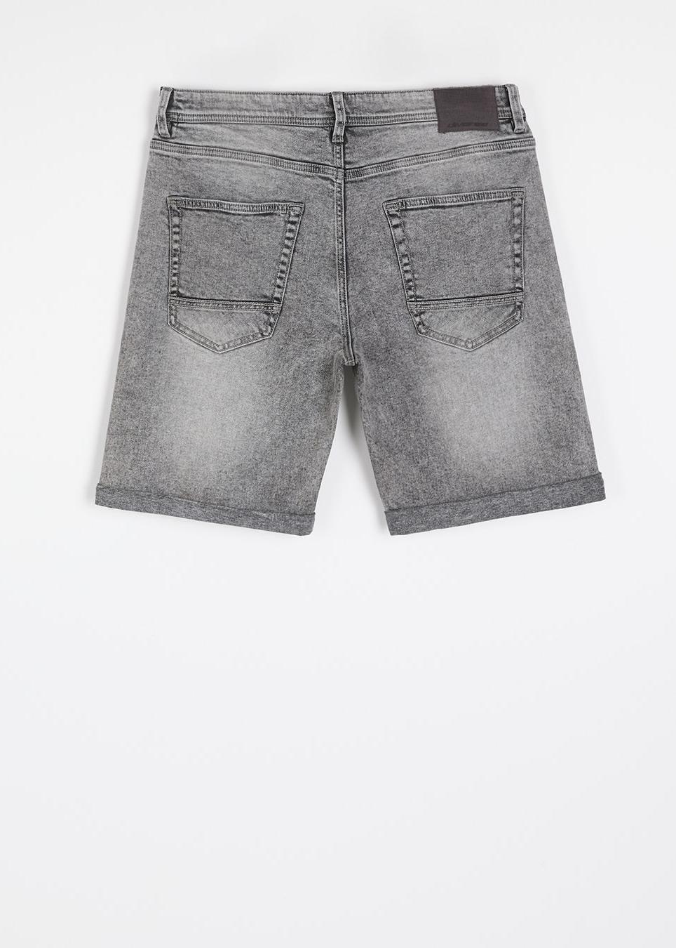 Шорти чоловічі джинсові Diverse SHELDON SH 252 р. 32 Світло-сірий (5905384107145) - фото 8