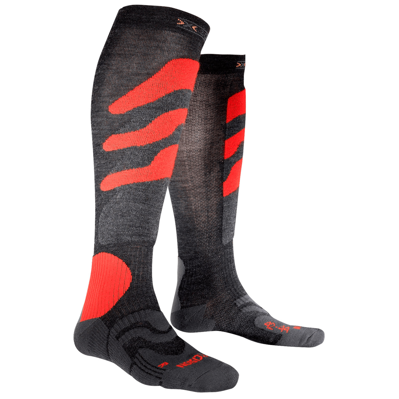 Носки X-Socks Ski Precision X20291-X71 р. 45/47 Anthracite/Red