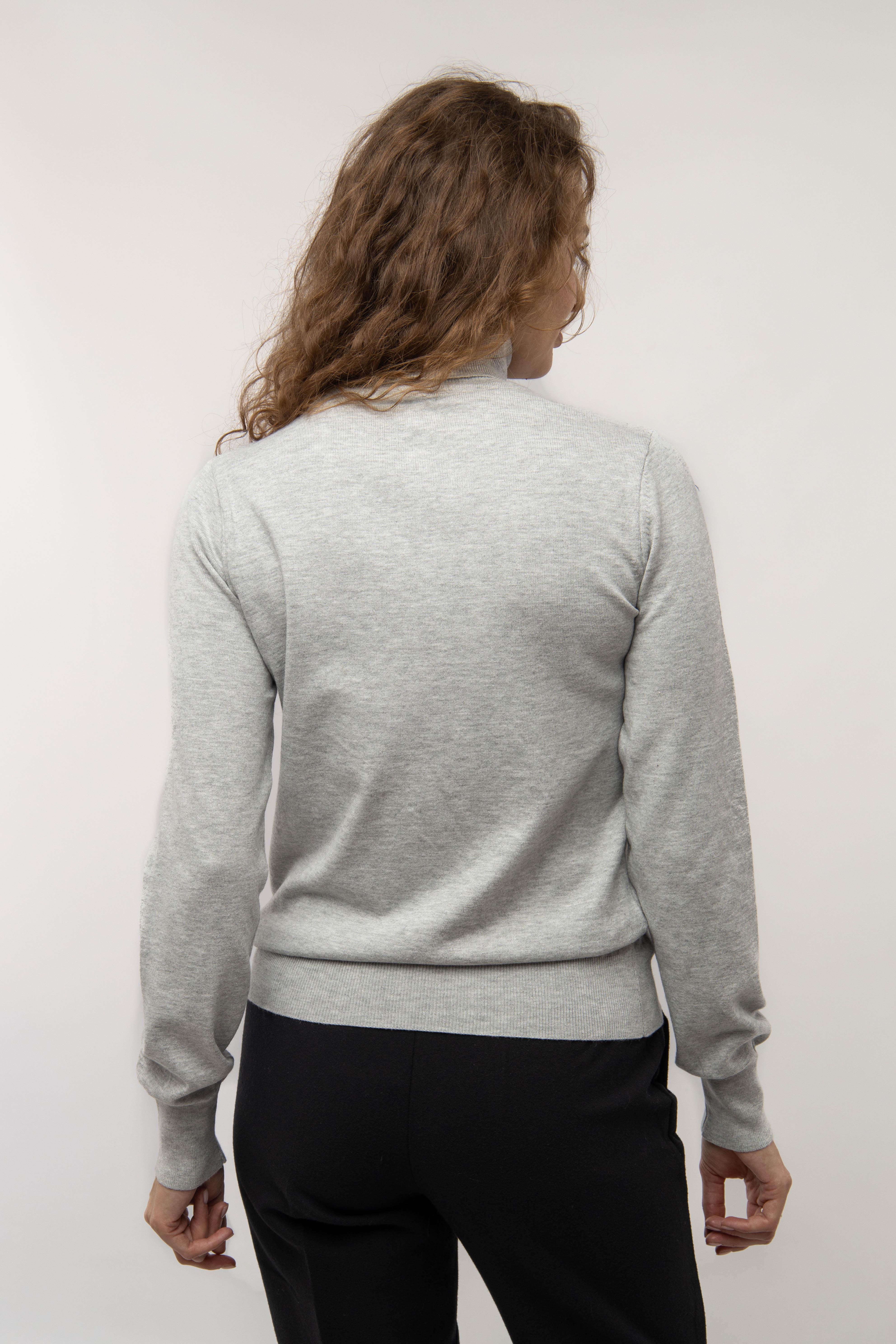 Гольф жіночий з довгим рукавом ЦБ-00233061 р. 48 Сірий (SKT000940481) - фото 2 Гольф жіночий з довгим рукавом ЦБ-00233061 р. 48 Сірий (SKT000940481) - фото 2