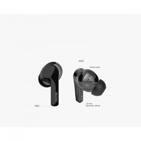 Навушники Tecno Hipods H3 Black (4895180768019) - фото 4