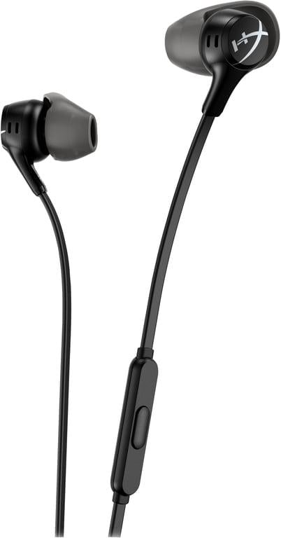 Навушники з мікрофоном HyperX Cloud Earbuds II Black (70N24AA)