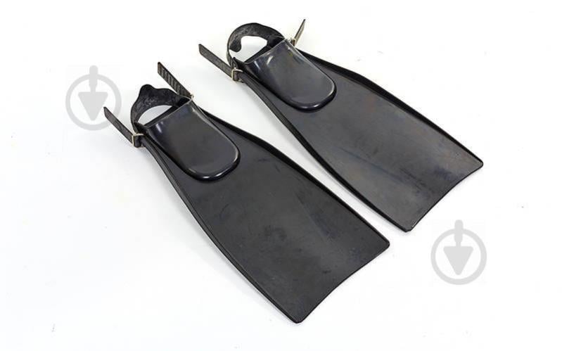 Ласты с открытой пяткой Турист UR PL-3790 35-37 Черный