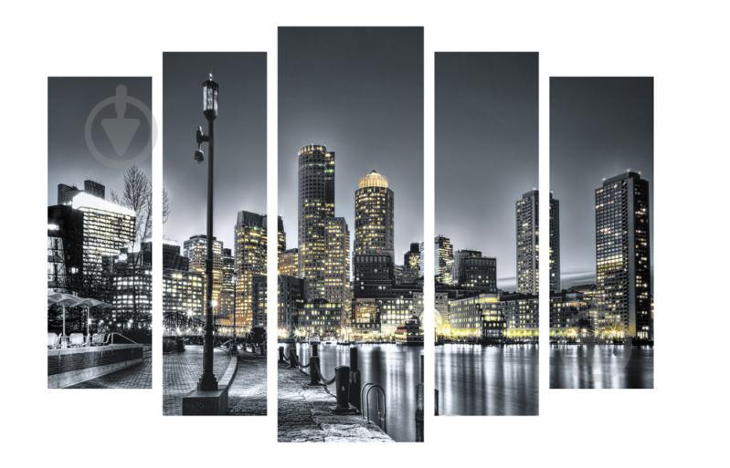 Модульная картина Декор Карпаты 120х80 см Город (M5-250)