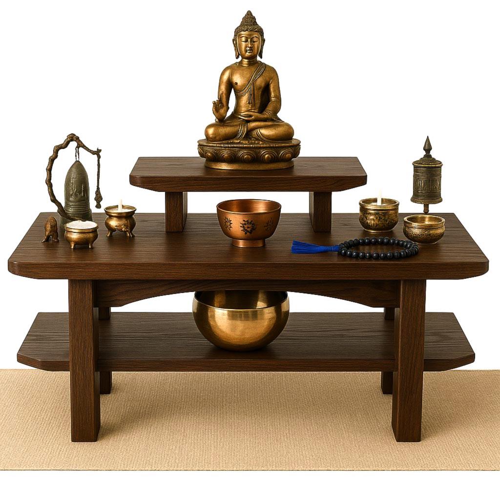 Алтарь для медитации из дерева Теквион Робуста (ЛАТ-008836)