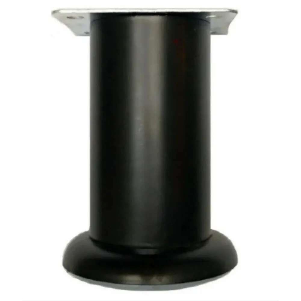 Меблева ніжка-опора Sigma нерегульована 100 мм Чорний матовий (MO1267)