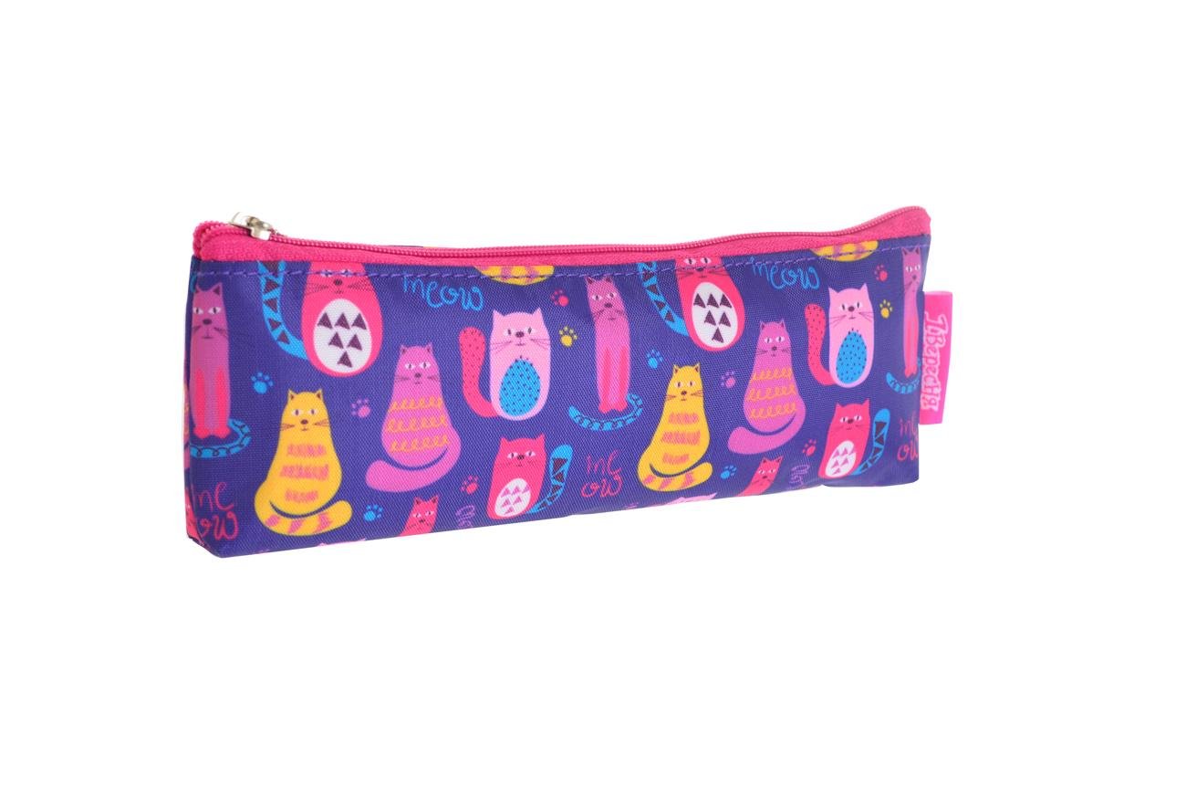 Пенал м'який 1 Вересня TP-02 Cute cats (532347)