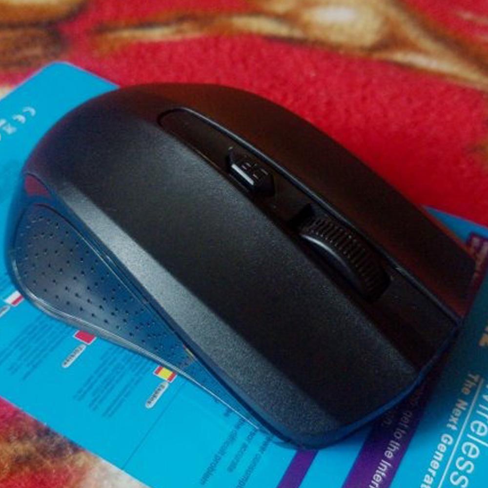 Комп'ютерні мишки Mouse Wireless-DPI 2.4G бездротова Чорний (460406ce) - фото 8 Комп'ютерні мишки Mouse Wireless-DPI 2.4G бездротова Чорний (460406ce) - фото 8