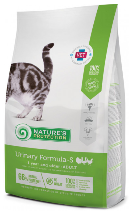 Корм сухой Nature's Protection Urinary Formula-S 18 кг