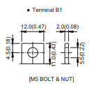 Акумулятор свинцово-кислотний AGM BB BP 17-12 12 V 17 Ah Чорний (12116555) - фото 3