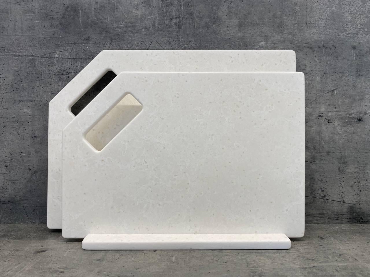 Набор кухонных досок Milky Way из искусственного акрилового камня 2 шт. (23854167)