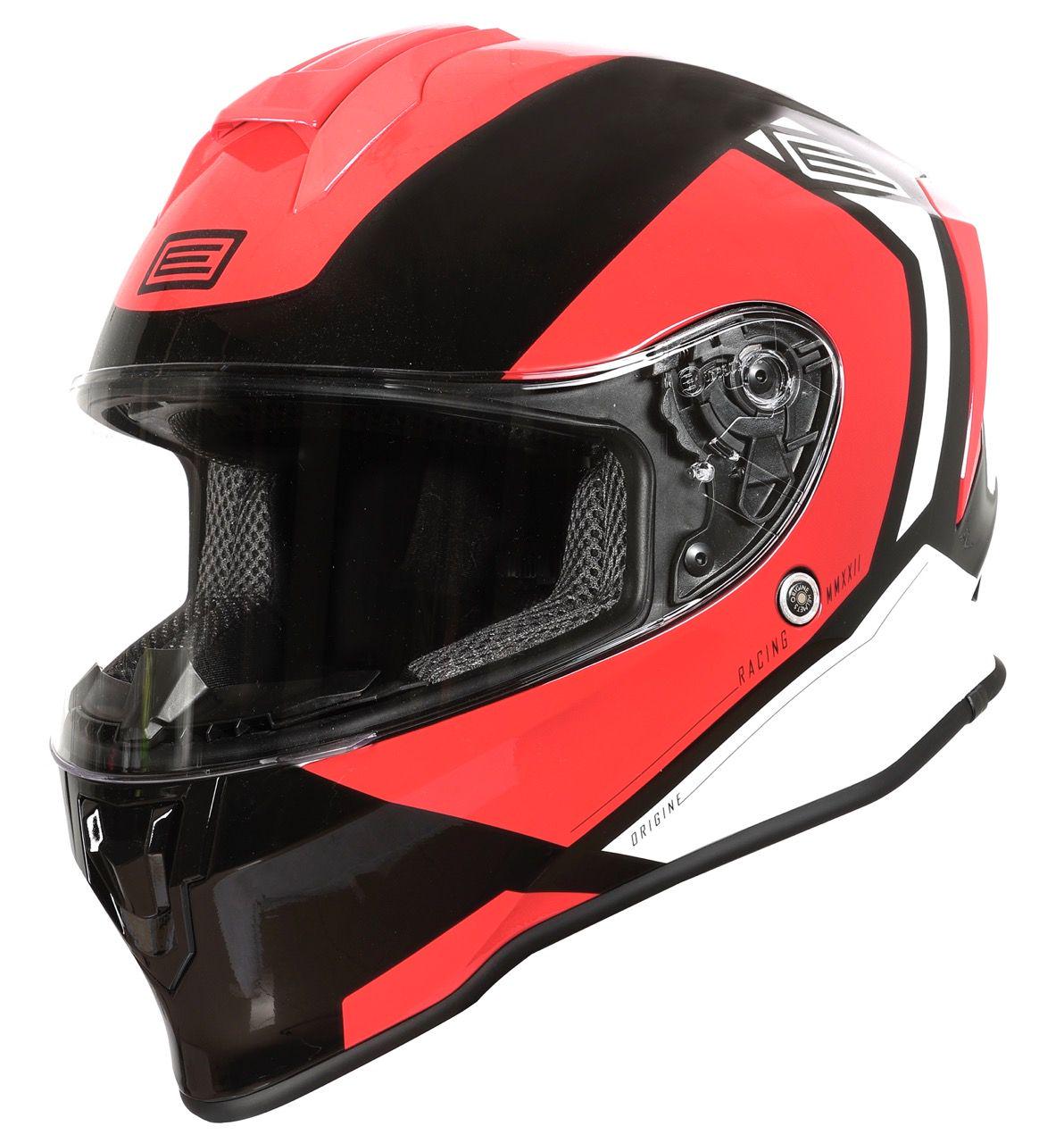 Мотошлем Origine Dinamo Bolt M Red/Black Gloss (50024)