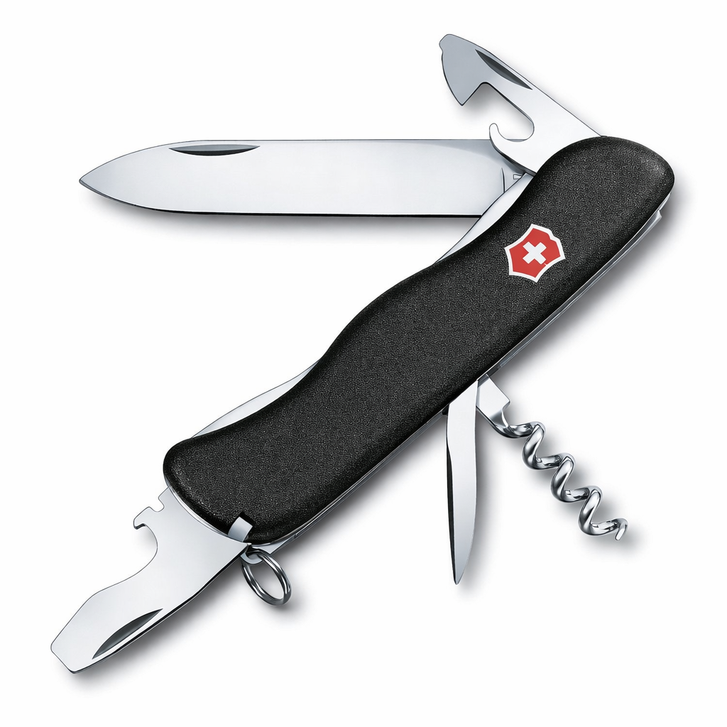 Нож складной швейцарский Victorinox Nomad 11,1 см Черный (31559383)