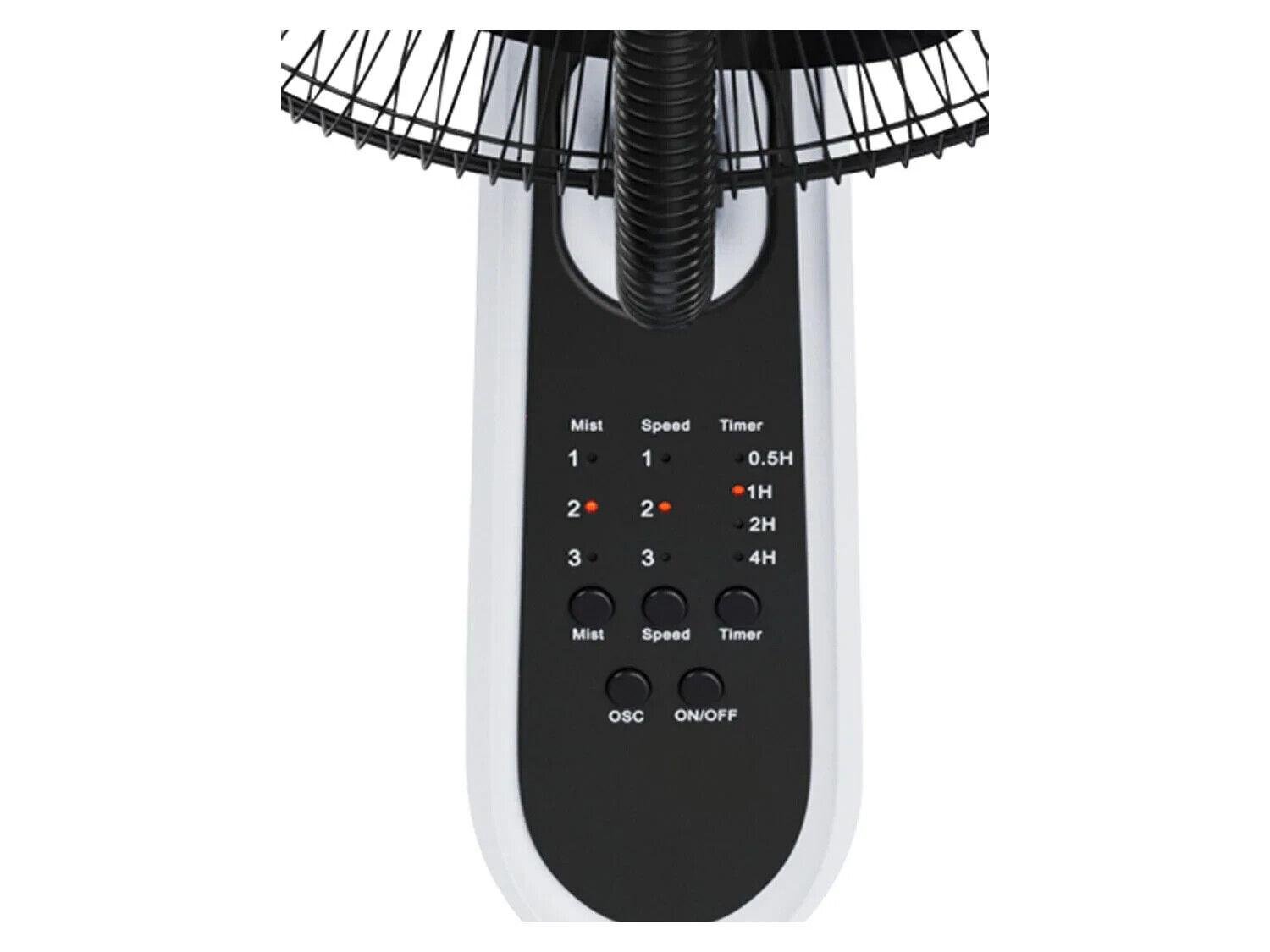 Вентилятор на підставці Silvercrest SSVS 85 B2 з функцією розпилення туману і дистанційним керуванням - фото 3 Вентилятор на підставці Silvercrest SSVS 85 B2 з функцією розпилення туману і дистанційним керуванням - фото 3