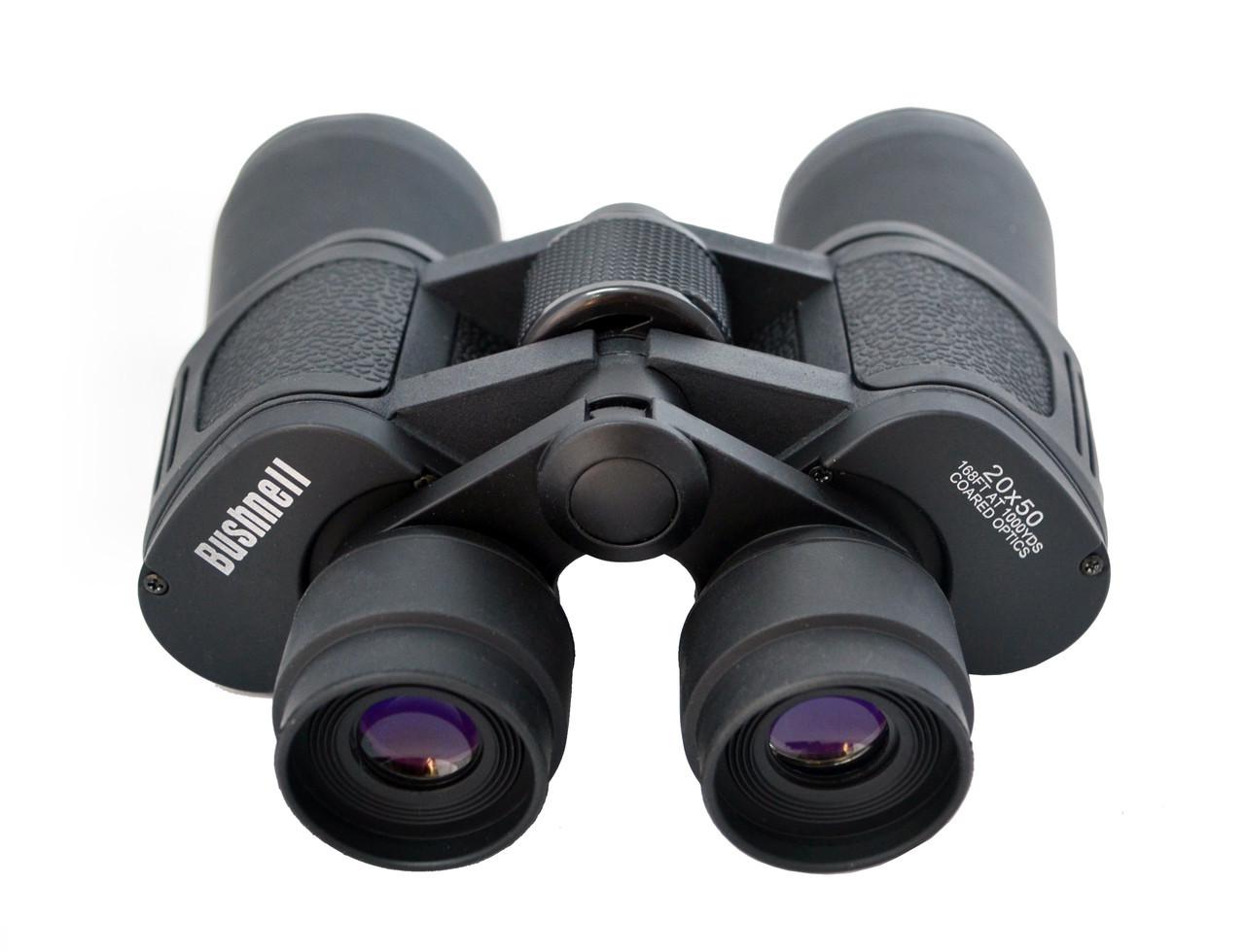 Бинокль водонепроницаемый Bushnell 20х50 с чехлом Canon Черный (10043) - фото 2 Бинокль водонепроницаемый Bushnell 20х50 с чехлом Canon Черный (10043) - фото 2
