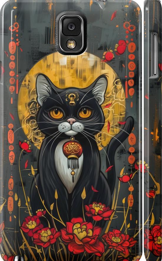 Чохол на Samsung Galaxy Note 3 N9000 China Cat (6134c-29-42517)